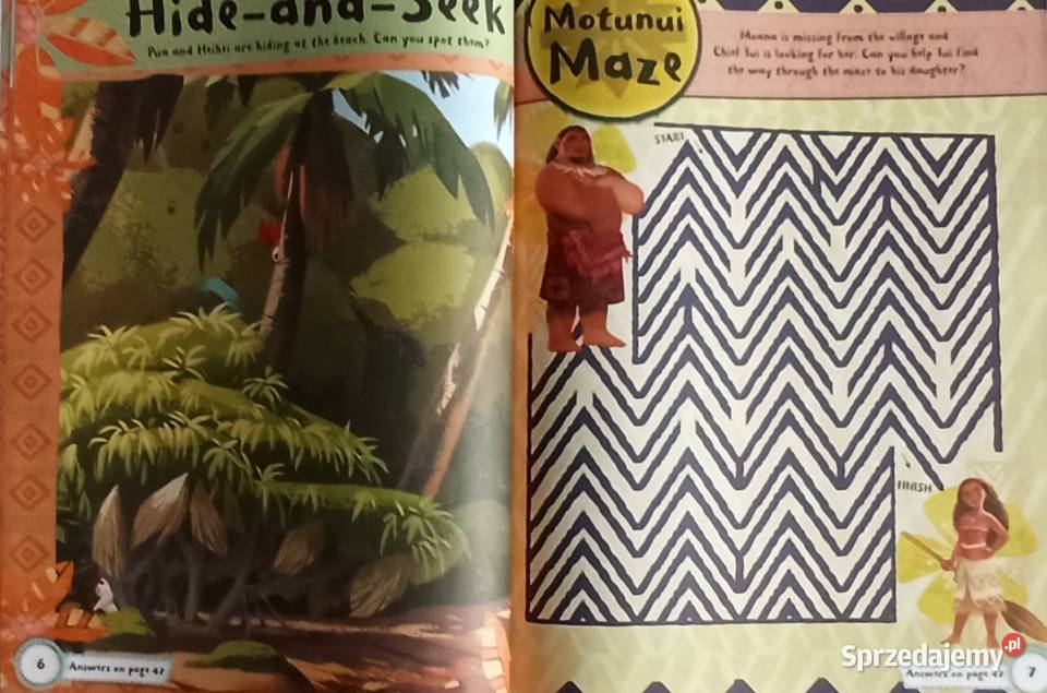 Naklejki Nalepki Disney Moana Vaiana 230 małopolskie Mogilany