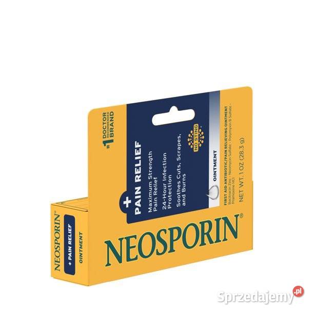 MAŚĆ NEOSPORIN ORIGINAL ANTYBIOTYKOWA 283g Poznań