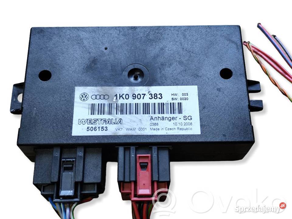 VW Golf V Passat B6 Caddy MODUŁ HAKA wielkopolskie