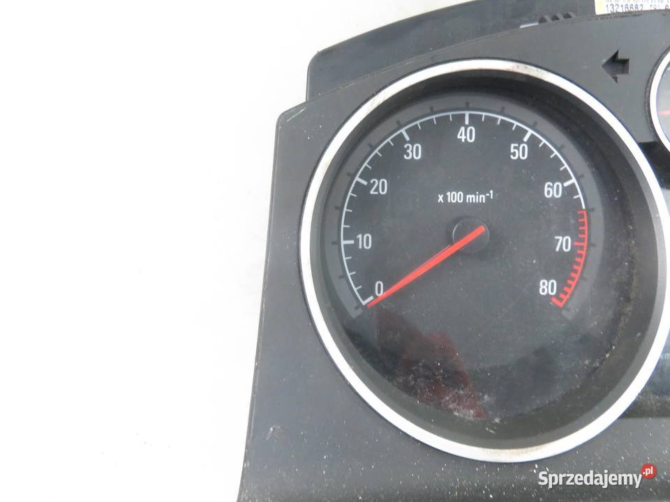 LICZNIK OPEL ASTRA III H 16 13216682 Liczniki i zegary