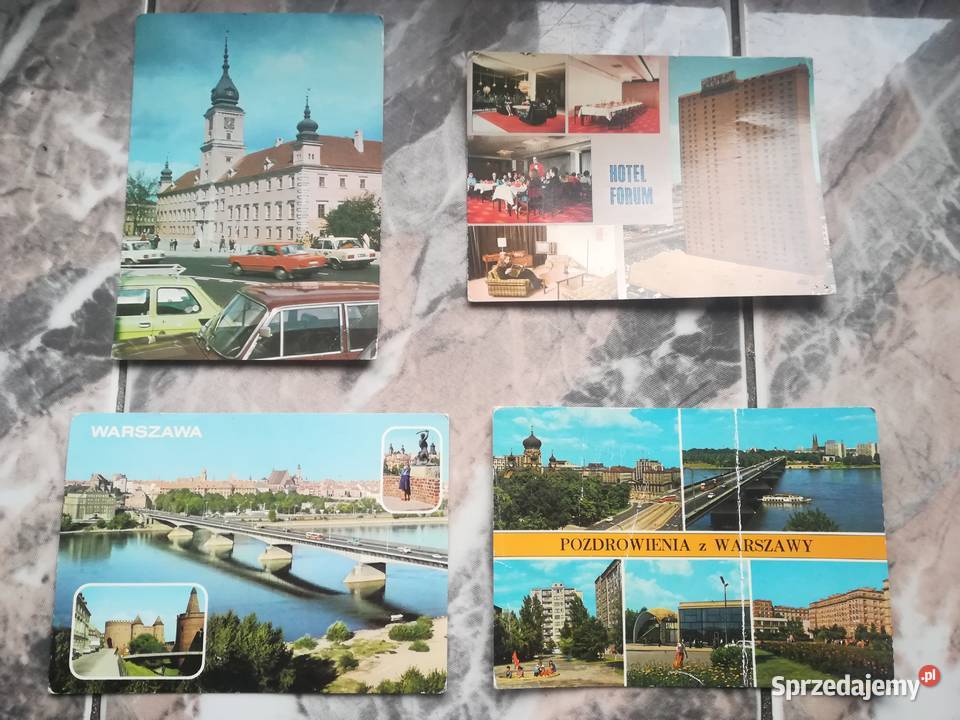 Pocztówki kartki pocztowe pocztówka Warszawa mazowieckie