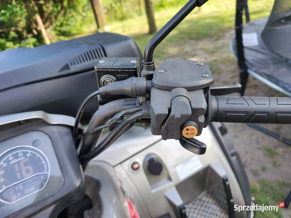 CF Moto CF500 4x4 symboliczny przebieg L7e pas napędowy Pęckowo