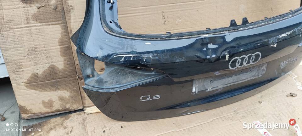 KLAPA TYLNA TYŁ AUDI Q5 8R LZ9Y USZK ORYGINAŁ Przystajń