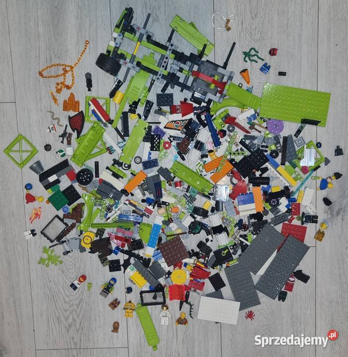 Klocki Lego figurki zestaw 7 Łódź