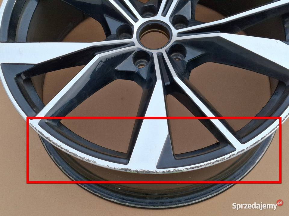 VW TIGUAN ALLSPACE FELGA ALUFELGA 20 85J ET38 Bieleń