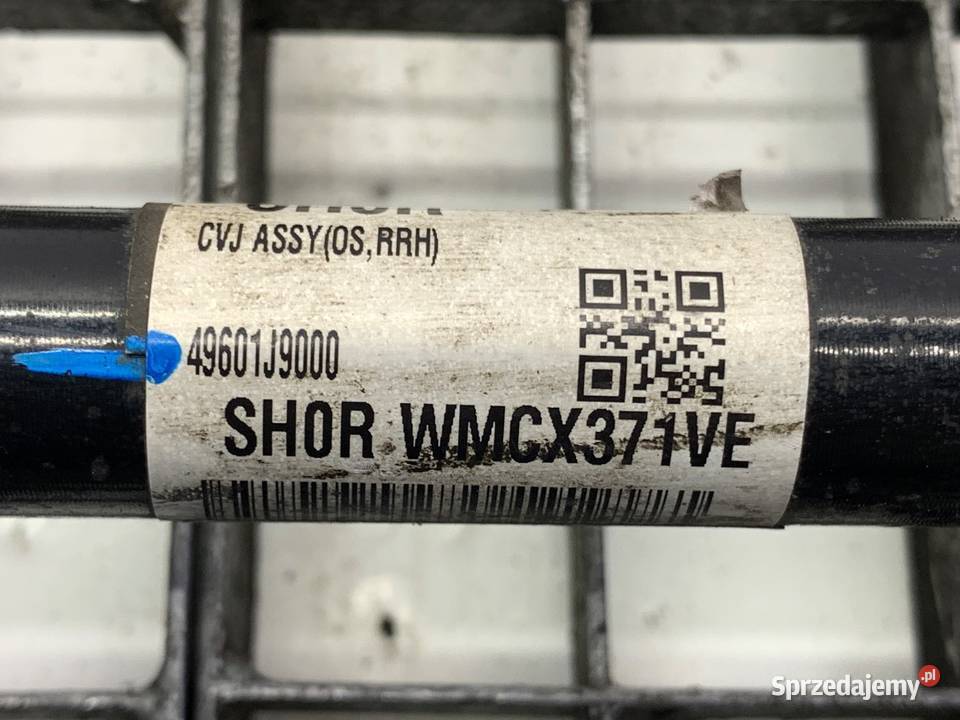 PÓŁOŚ PRAWY TYŁ HYUNDAI KONA 49601J9000 16 199 osobowe