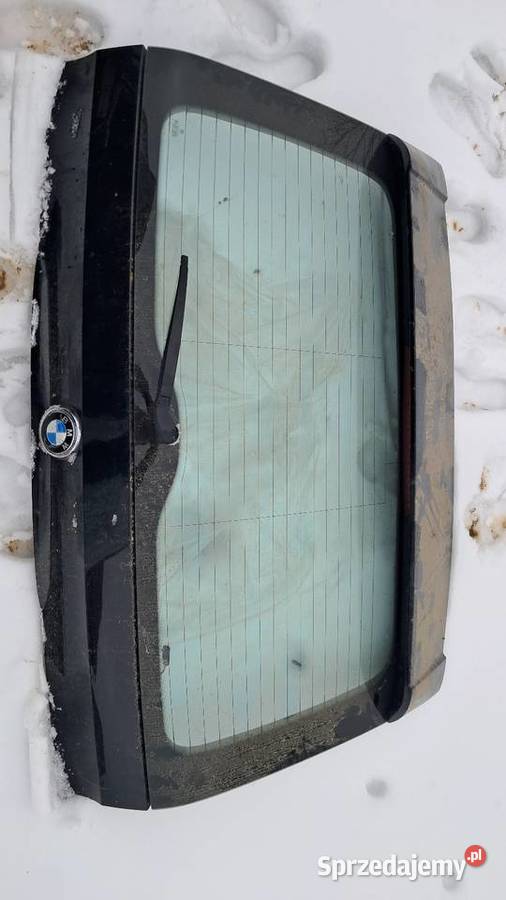Klapa tyl BMW X5 E53 czarna podkarpackie Lubaczów