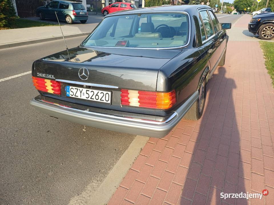 Mercedes w 126 w wersji 560 SEL lubelskie Janów Lubelski
