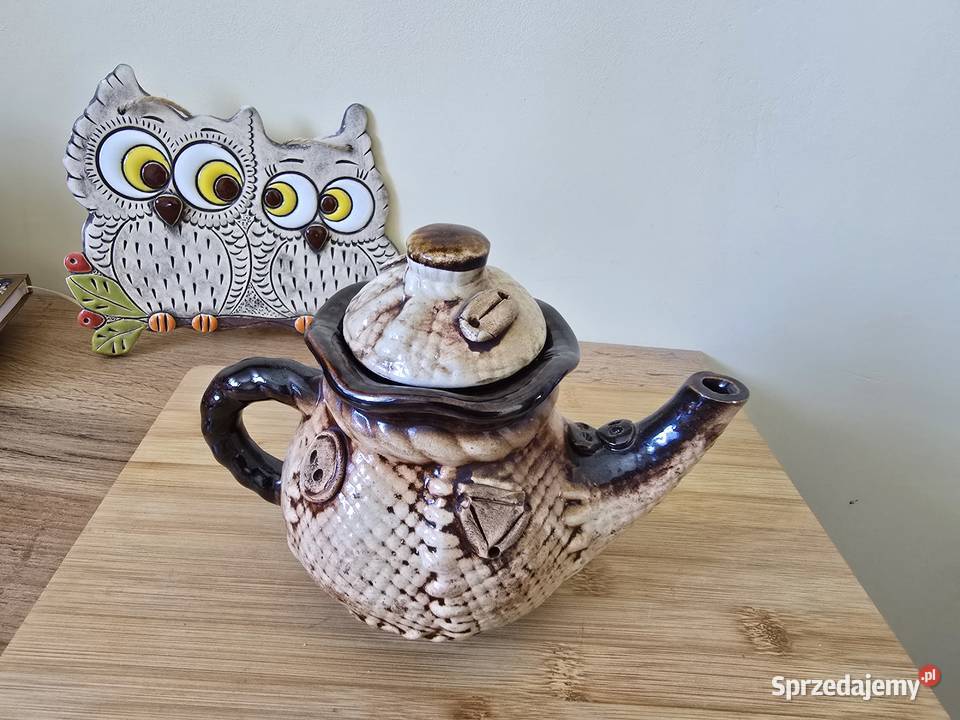 Unikalny ceramiczny imbryk w stylu rustykalnym Bydgoszcz