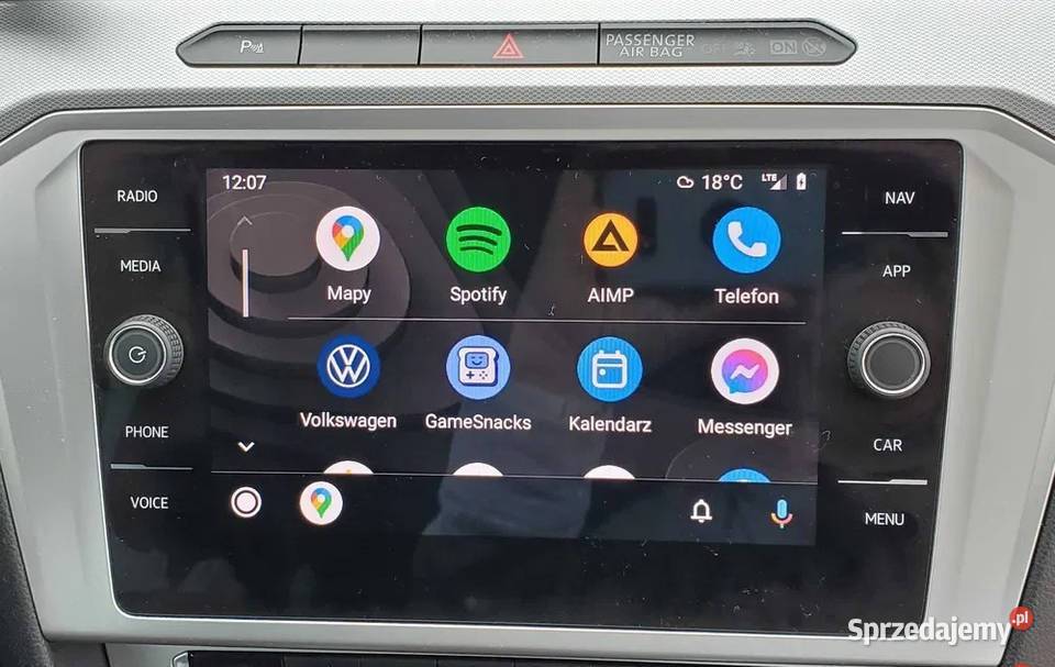 Android Auto CarPlay Audi App Connect Volkswagen Nawigacje GPS Zgierz