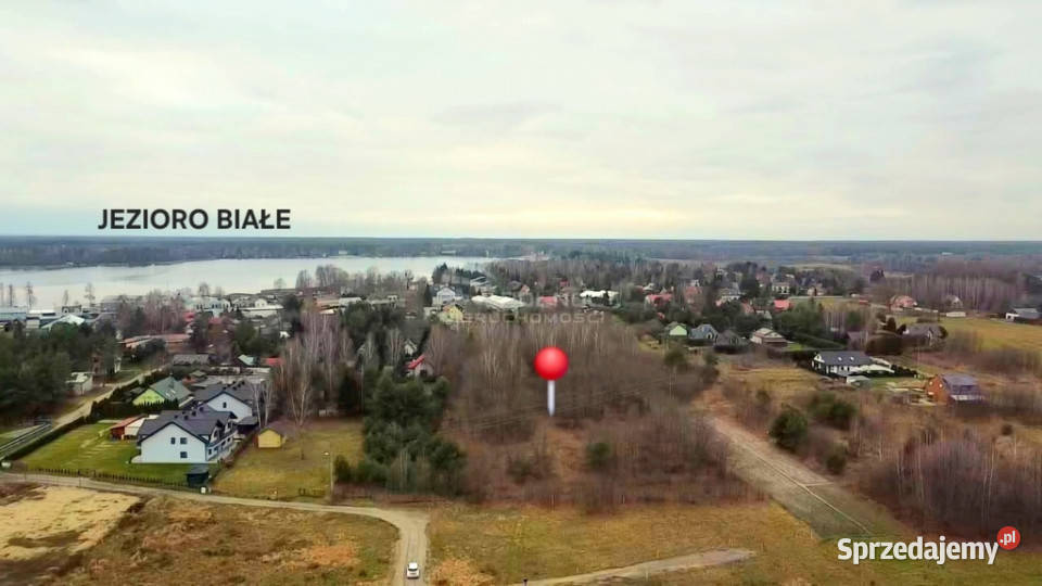 Działka budowlana jeziorem Białym na sprzedaż