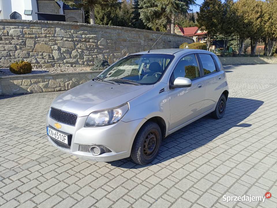 Chevrolet Aveo LS 12 Benzyna welurowa tapicerka Laskowa