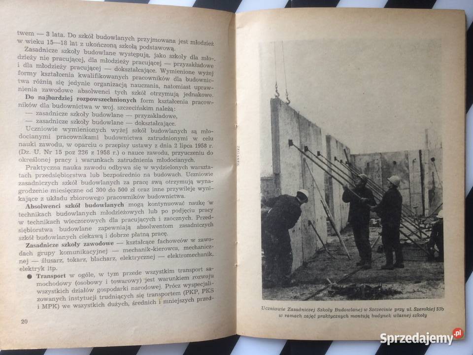 3673 Informator O Szkolnictwie Zawodowym Antykwariat Szczecin sprzedam