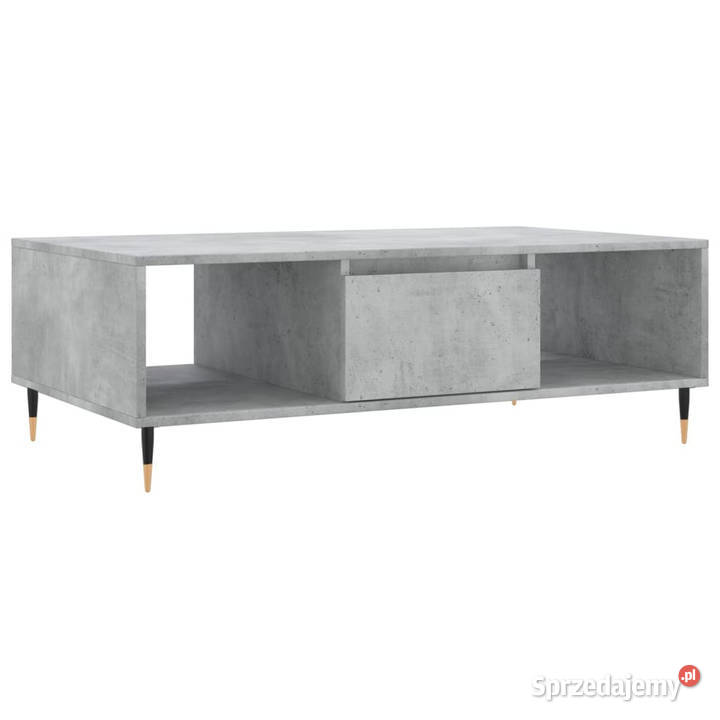 Stolik kawowy szarość betonu 104x60x35 WM827080 Warszawa