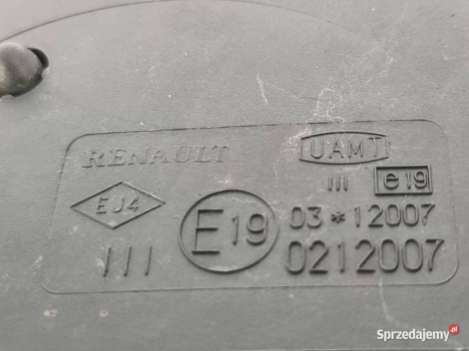 LUSTERKO PRAWE DACIA SANDERO II 7PIN DV369 osobowe Lipno