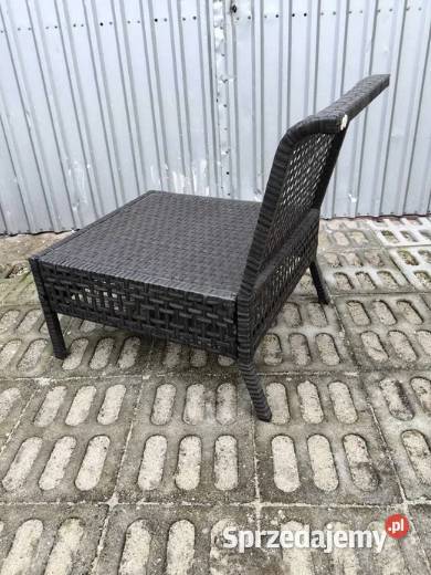 Zestaw mebli rattanowych narożnik sofa ogrodowa szary kujawsko-pomorskie Bydgoszcz sprzedam