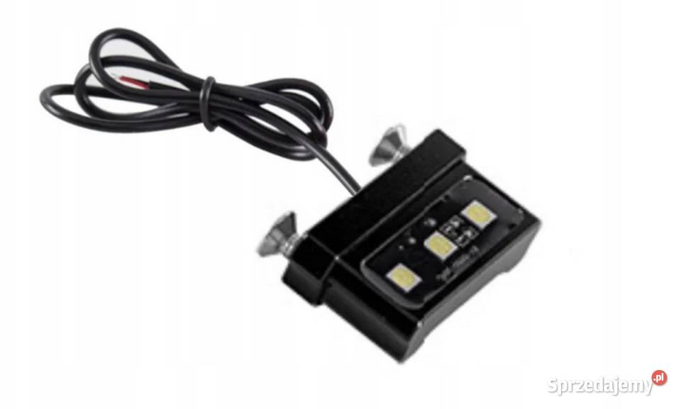 OŚWIETLENIE TABLICY REJESTRACYJNEJ MOTOCYKLA CNC Sosnowiec sprzedam