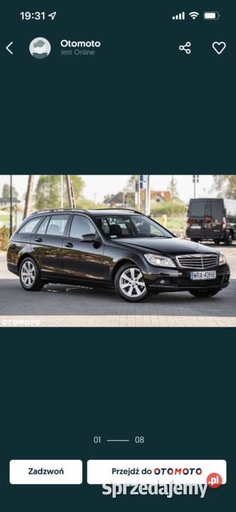 Mercedes C klasa stan wzorowy Radom