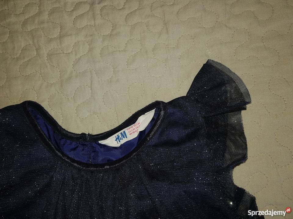 Sukienka hm HM tiulowa brokat rozmiar 98 23 lata Sukienki i spódniczki Warszawa sprzedam