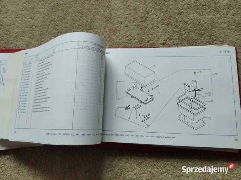 Katalog części Ursus 1232123414341634 Lublin