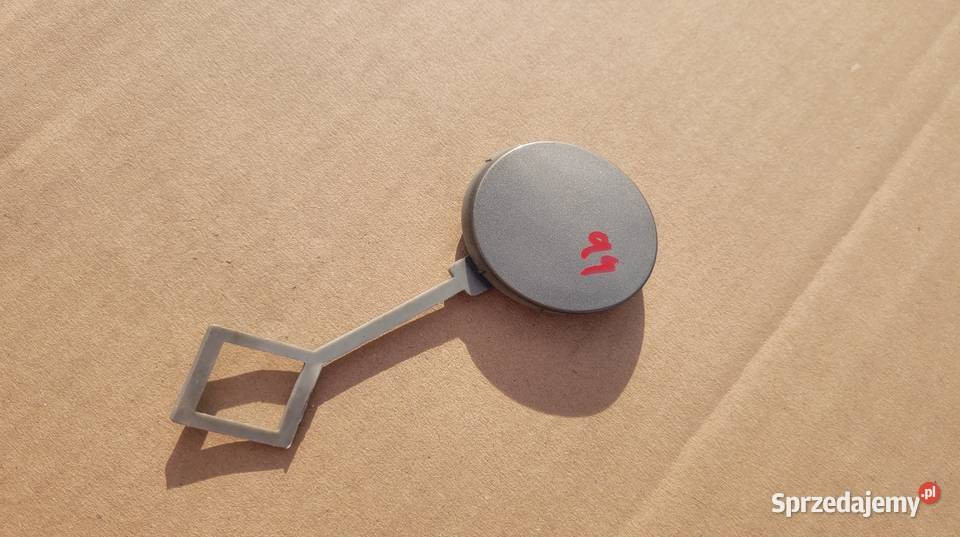 PEUGEOT 208 I ZAŚLEPKA HAKA ZDERZAK PRZÓD osobowe Spoilery Karoseria Ruda Śląska