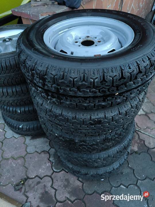 Polonez koło 5 J13 4x98 opona DEBICA D 124 kola Stalowa Wola