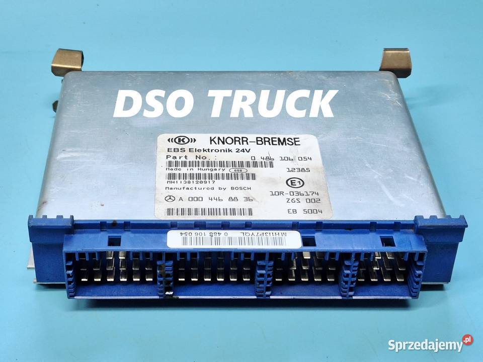 Sterownik Modul EBS A0004468836 KNORR 0486106054 Zawichost