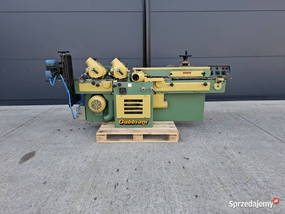 Listwiarka strugarka czterostronna Gabbiani GS Biznes i Przemysł