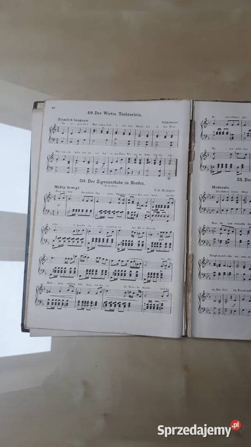 Fidelitas stare niemieckie nuty Kamionki