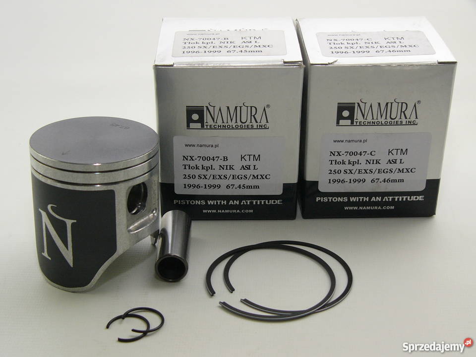 TŁOK komplet tłokowy NAMURA 6746 mm selC EGS 250