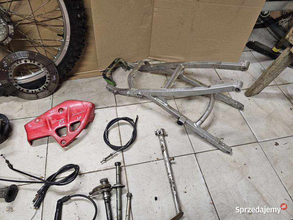 Kawasaki KLR 250 części koło napęd zabierak