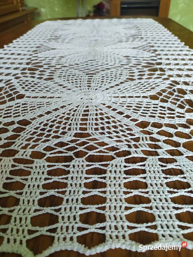 Bieżnik handmade na szydełku Częstochowa sprzedam