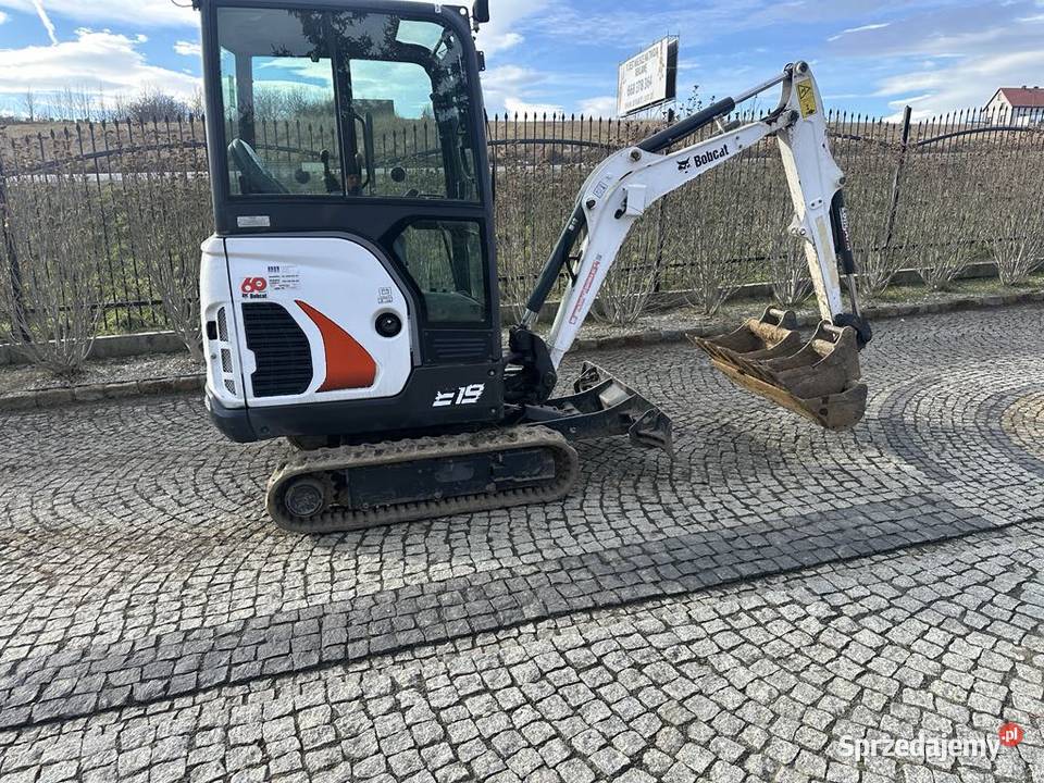 minikoparka BOBCAT E19 KOMPLET ŁYŻEK Nowy Sącz