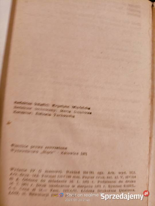 Tajemnicza wyprawa Tomka dedykacja książki sprzedam