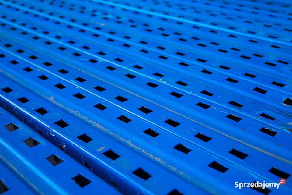 Regał paletowy magazynowy Odboje RAMY trawersy