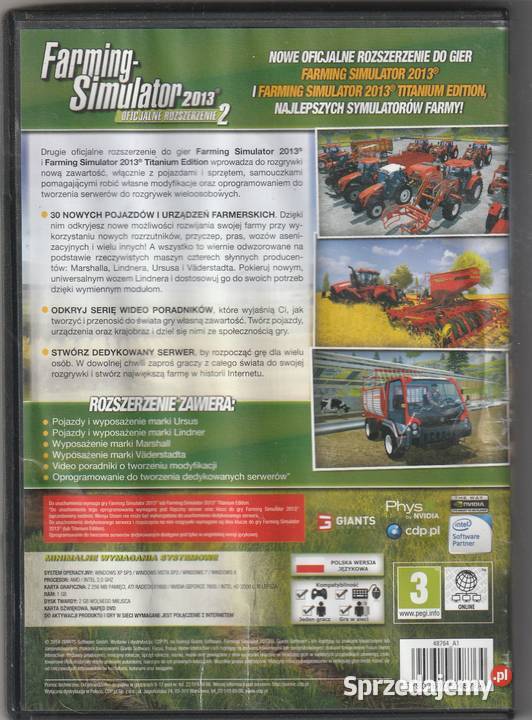 Farming simulator 2013 oficjalne rozszerzenie 2 symulacje mazowieckie