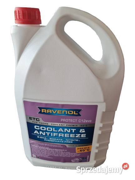 Płyn chłodniczy ETC Protect C12evo Premix 40 st Dąbrowa Tarnowska sprzedam