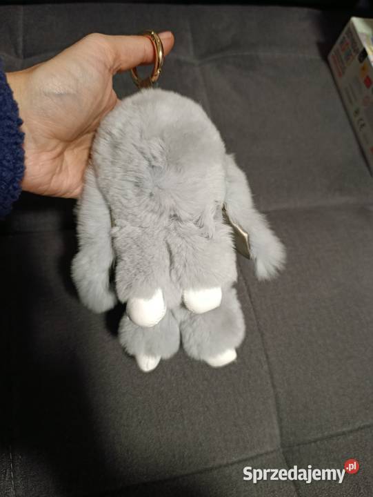 brelok królik breloczek miękki futrzak 18 Poznań