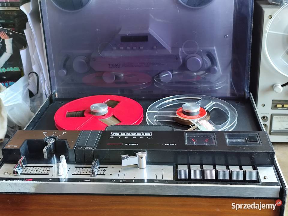 magnetofon szpulowy Unitra M2405S Forte 1979r Stargard