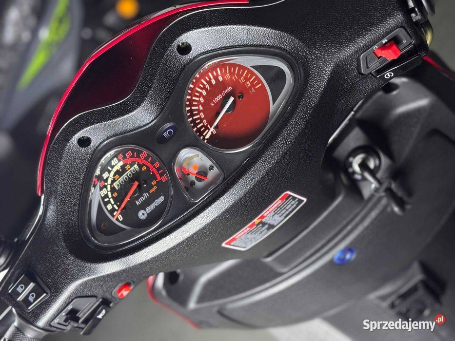 Spalinowy Skuter Barton Falcon 50 Homologacja Kobiele Wielkie