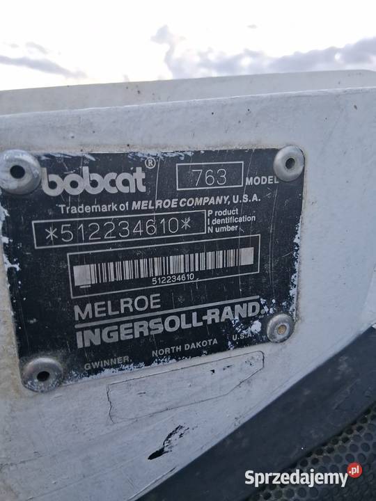 Ładowarka Bobcat 763 Sejny
