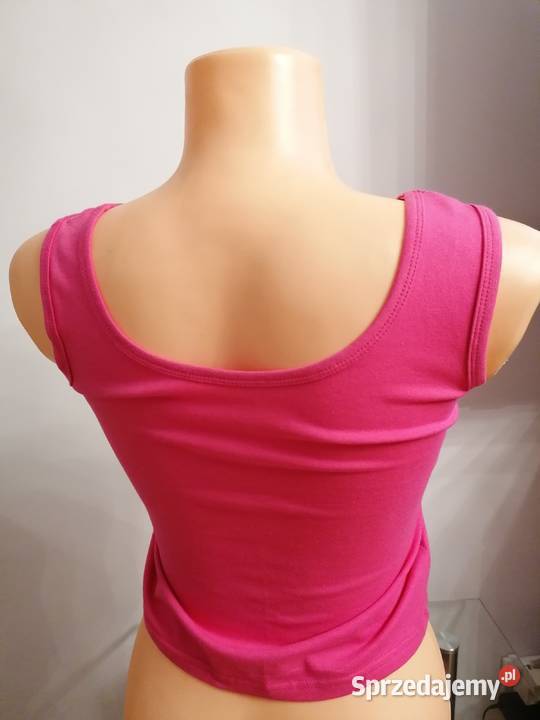 NOWY DAMSKI RÓŻOWY TOP R UNIWERSALNY Łódź
