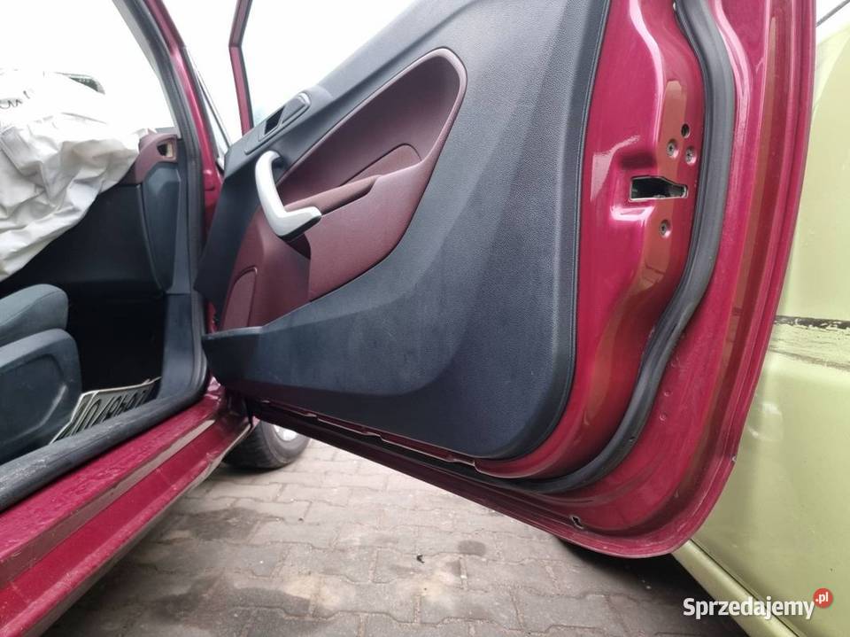 DRZWI PRAWE PRZÓD FORD FIESTA MK7 M9 HOT MAGENTA Pozostałe kujawsko-pomorskie Lipno