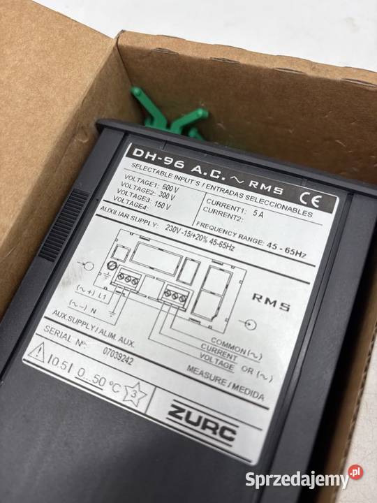Zurc DH96 AC 5A 230V Process indicator mazowieckie Warszawa sprzedam