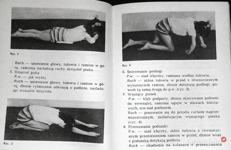 Ćwiczenia dzieci i młodzieży z bocznym miękka Książki i Podręczniki Chełm