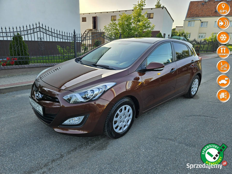 Hyundai i30 Opłacony Zadbany Serwisowany Fajnie brązowy Kisielice