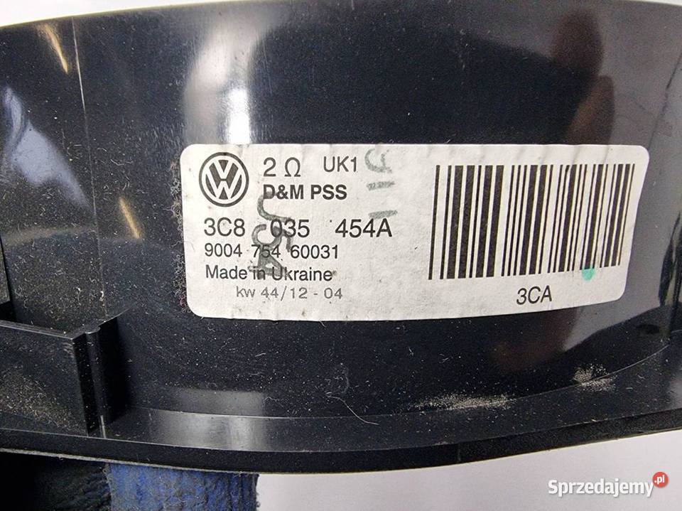 GŁOŚNIK VOLKSWAGEN PASSAT CC 3C8035454A Lipno