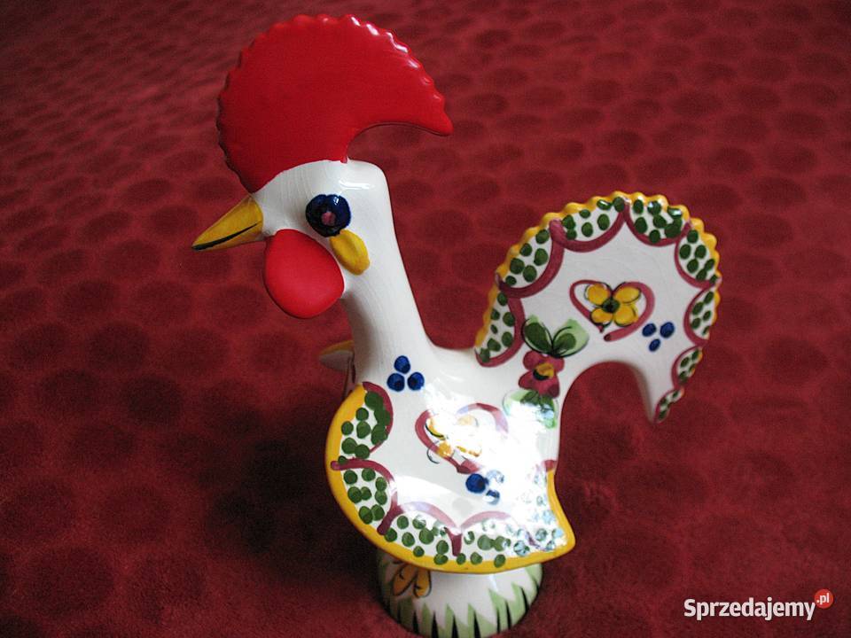 Kogut Portugalia porcelana 21 x 16 x 11 Siedlce