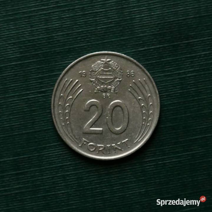 WĘGRY 20 forintów 1986r śląskie