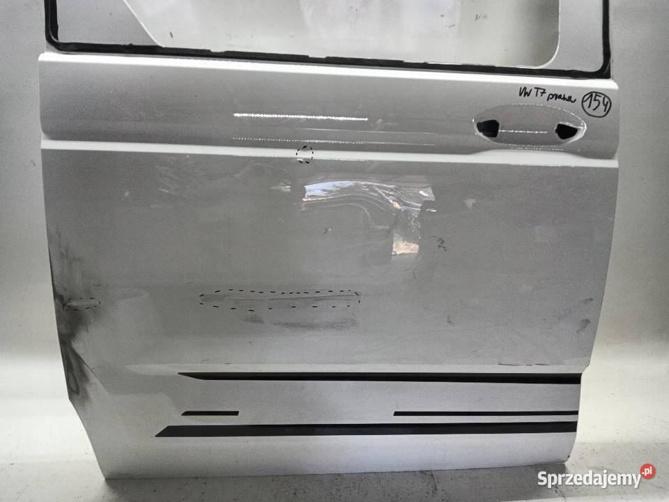 DRZWI TYŁ TYLNA PRAWA VW T7 DRZWI PRZESUWNE Drzwi